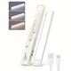 1/2 pz ultra-sottile sensore di movimento luce notturna a led luce mobile tre colori dimmerabile ricarica usb armadio cucina illuminazione domestica 20/30/40/50 cm