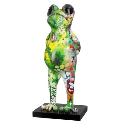 Gilde - Skulptur Frosch Street Art Dekoration 1 ct