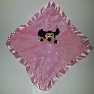 Disney Toys | Disney Baby Pink Minnie Mouse Lovey Plush Baby Toy Kids Preferred Polka Dots | Color: Pink/White | Size: Osbb