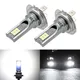 Kit lampadine H7 Lampadine fendinebbia per auto 55W Luci a LED bianche super luminose 6000K per