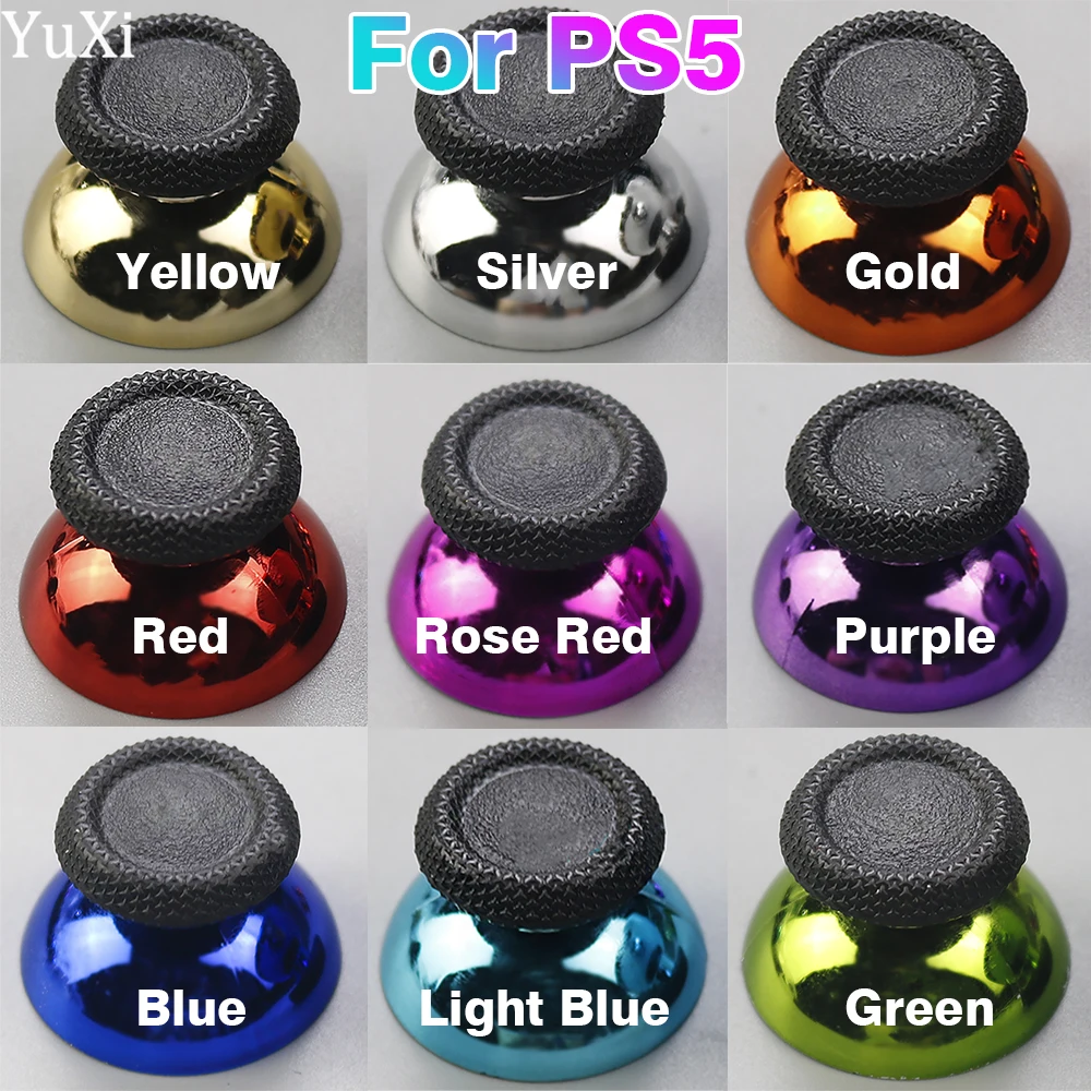 2Pcs 3D Analog Joystick Stick Grip Caps Für PS5 Thumbstick Taste Abdeckung Kappe Für PlayStation 5 Gamepad Controller Ersatz Image