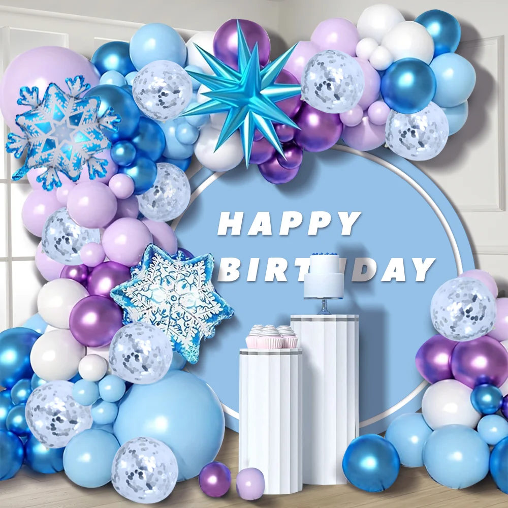 106 stücke Eis ballon Party Girlande Bogen Kit, Geburtstag Dusche Party Kit, Eis Hochzeit, Braut dusche Szene Dekoration Image