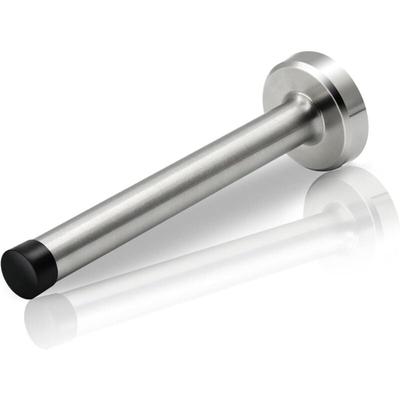 Jusch - 6 Zoll langer Türstopper für Fußleisten, robuster, wandmontierter Türstopper aus Edelstahl Image