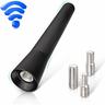 Cyslmuk - Auto-FM-DAB-Antenne, 6,5 cm kurze Mini-Autoradio-Antenne mit leistungsstarkem