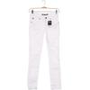 le temps des cerises Damen Jeans, Gr. 28, weiß, Elasthan, Baumwolle