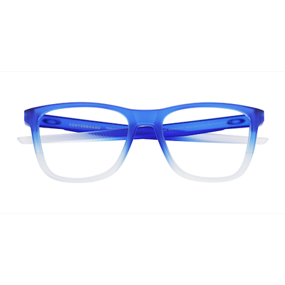 Unisex s square Blue Plastic Prescription eyeglasses - Eyebuydirect s Oakley Centerboard