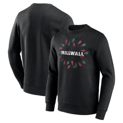 Millwall Christmas 2024 Graphic Crew Sweatshirt – Schwarz – Kinder Image