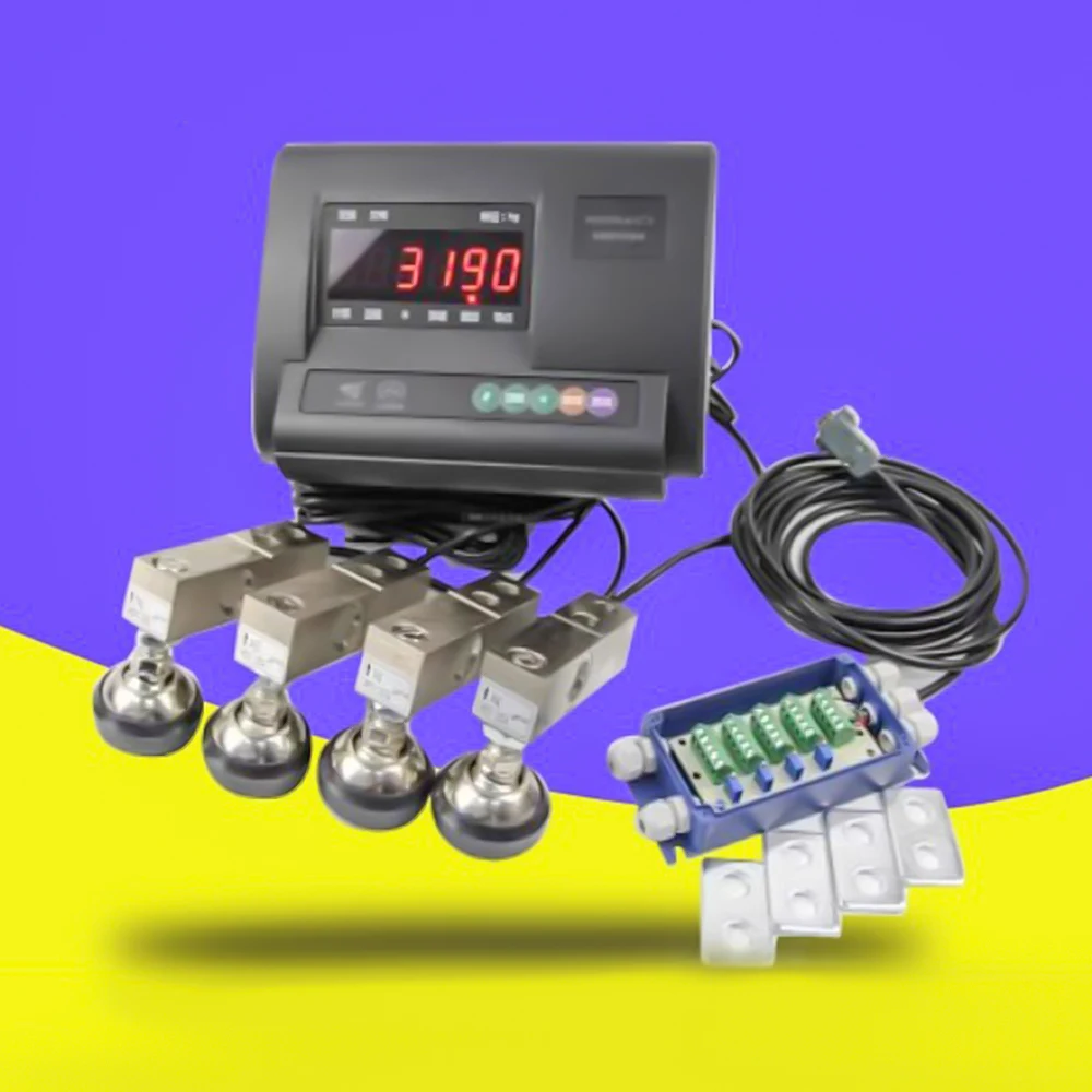 Hausgemachte kleine Waage Zubehör 0-3t DIY Wiege brücke elektronische Waage Waage Vieh wiegen Image