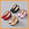 Hand gefertigte weibliche Schuhe mit dickem Absatz im Maßstab 1/6, große High Heels für 12 "große Körper Action figur Körper tbl ph28/38/42/52s Modell