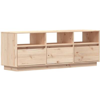 Vidaxl - TV-Schrank 140x37x50 cm Massivholz Kiefer