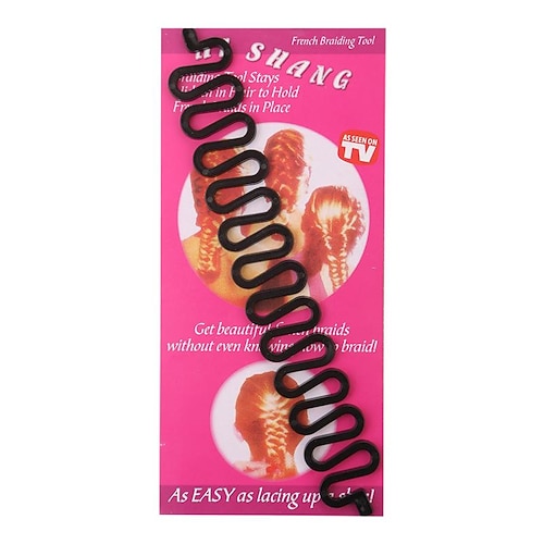 3 Stück DIY Flechtwerkzeug Fischgrätengeflecht Haarstyling-Werkzeug Magic Hair Twist Styling Dutt Maker Haarschmuck für langes Haar Image