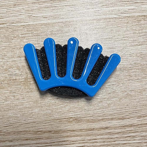 1 Stück Schwamm-Haarflechter, multifunktionales Haarflechtwerkzeug, französisches Twist-Zopf-Haarflechter, handflächenförmiges DIY-Haar-Styling-Zubehör Image