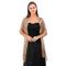 roter glitzernder Fransenschal für Damen – leichter Abendschal für Hochzeiten, Partys und formelle Anlässe – elegantes und stilvolles Accessoire