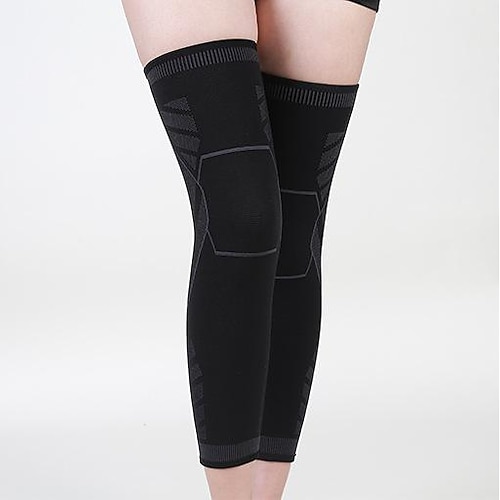 Kniemanschetten-Knieschoner mit Kompressionspassform – zur Linderung von Gelenkschmerzen und Arthritis, verbesserte Durchblutungskompression – überall tragbar – einzeln Image