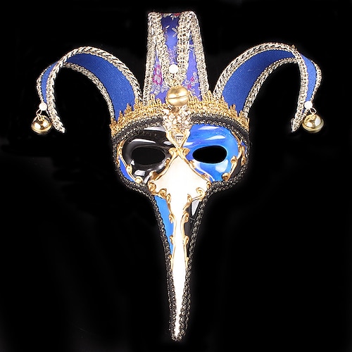 Karneval 2026 Karnevalsmaske Pestdoktor Karneval Venezianische Maske Hose Halbgesicht Erwachsene Herren Halloween Karneval Party Maskerade Karneval von Venedig Einfaches Karnevalskostüm Verkleiden Image