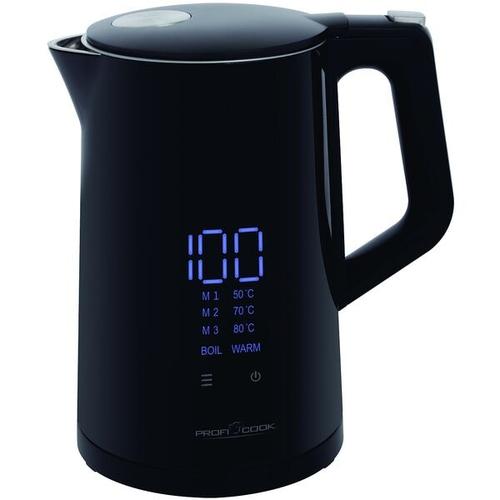 CLATRONIC Wasserkocher »PC-WKS 1243« 1,7 l schwarz