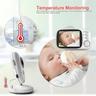 Baby Monitor with Camera Video 2.4 GHz HD Wireless Baby Monitor Lullabies 2 Way Talkback System Baby Monitor