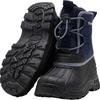 Snowboots HUMMEL "ICICLE JR", Gr. 30, schwarz (schwarz iris), Textil, sportlich, Schuhe, wasserdicht und gefüttert