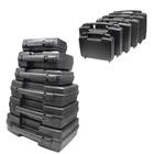 Cassetta degli attrezzi hardware multifunzionale Custodia per strumenti in plastica portatile Scatola protettiva per notebook Custodia per attrezzi per attrezzature da esterno