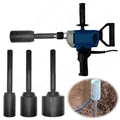 30/45/65mm SDS MAX Driver per asta di terra aste in acciaio forgiato trapani per impieghi gravosi punta per asta di terra Driver punte per asta di terra presa in acciaio