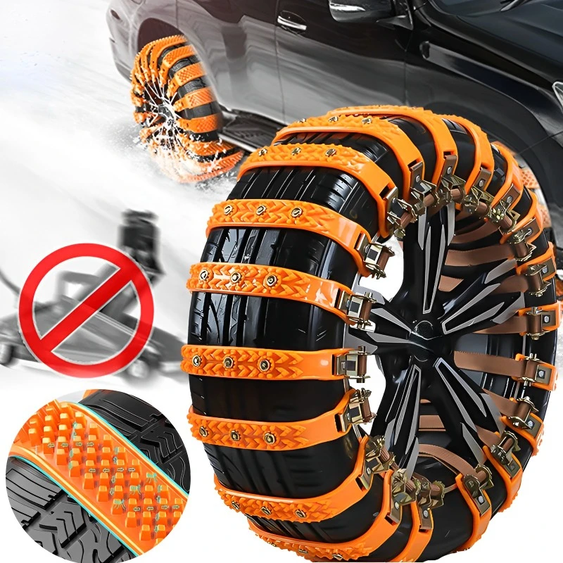 Winter Auto Anti-Rutsch-Schneeketten allgemeine Autoreifen Räder Ketten Outdoor-Notfall rad Schneeketten LKW Autoreifen Zubehör Image