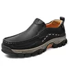 Slip On Herren Lederschuhe Loafer Oxfords Outdoor Casual Mokassin Homme Mocasines Hombre Große Größe