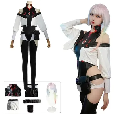 Lucy Cyberpunk Cosplay Anime Cyberpunk: Edgerunners Lucy Cosplay Kostüm Sexy Rollenspiel Lucy Image