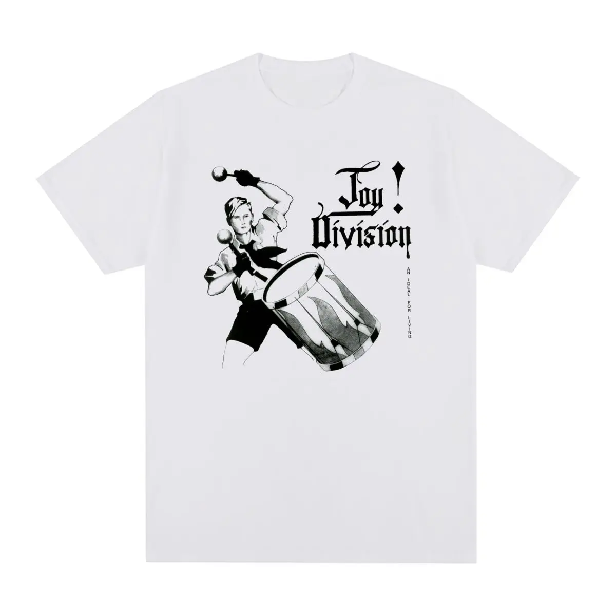 Joy Division Living Punk Band Vintage T-shirt Mädchen Mode Lässig Baumwolle Männer T shirt Neue T T-shirt Frauen Tops