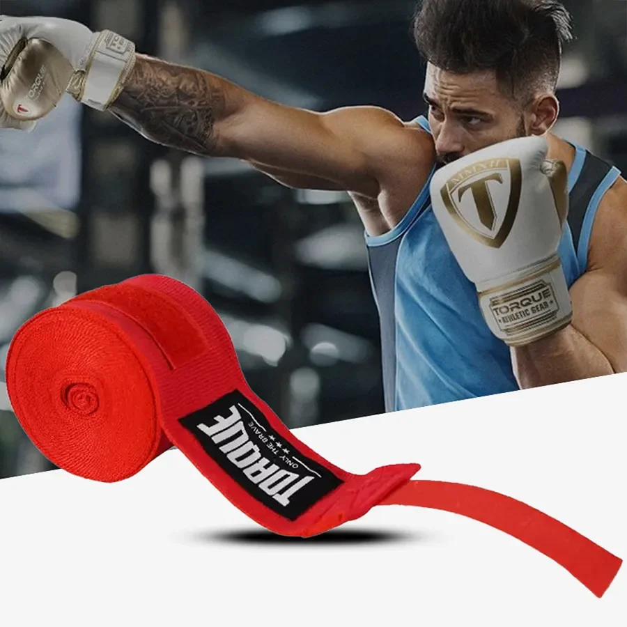 3M 5M Baumwolle Boxbandage Muay Thai Handgelenkbandagen Kampf Schützen Boxen Sport Kickboxen Handbandage Training Wettbewerb Image