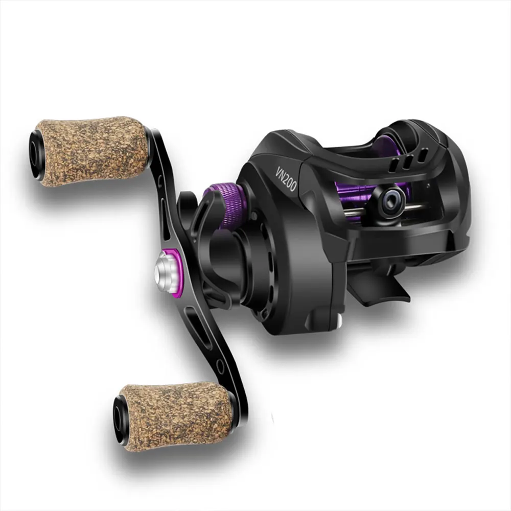 Billings Bait casting Angel rolle vn Modell Angel rolle 6.5:1 Übersetzungs verhältnis 15,4 lb max Drag Angel rolle geeignet für Süßwasser Image