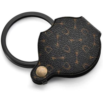 Neue Handlupe, faltbare Lesehilfe-Lupe, 15-fache Taschenlupe, Durchmesser 70 mm - Sollbry
