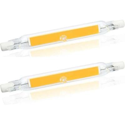 R7s 78 mm led 5 w warmweiß 3000 k, R7s Cob led linear ersetzt Stifthalogen 40 w 50 w, R7s led 78 mm Image