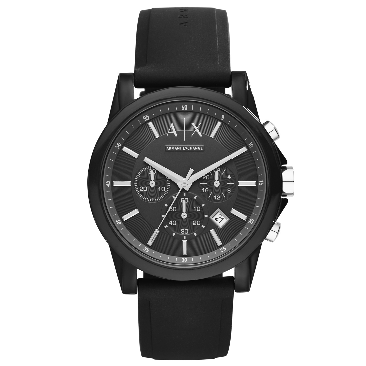 Armani Exchange Outerbanks Schwarz Herren Armbanduhr AX1326 Image