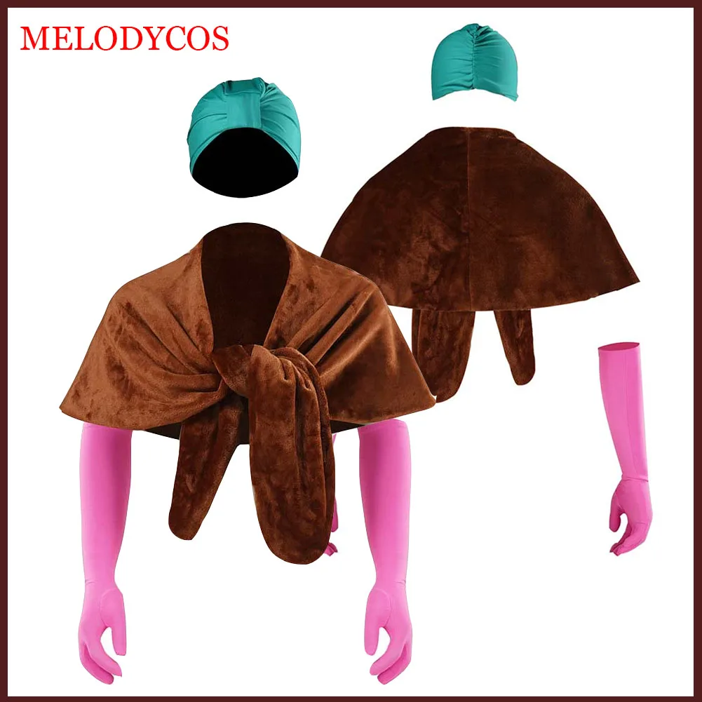 Clark Griswold Cosplay Männer Umhang Hut Handschuhe Film Weihnachten Urlaub Kostüm Zubehör Weihnachten Halloween Verkleidung Kleidung Image