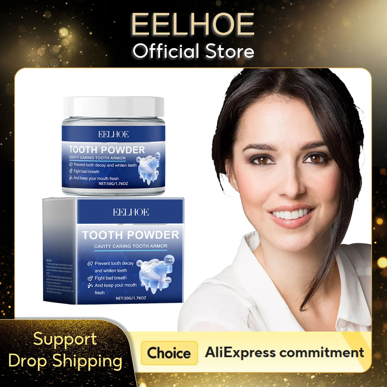 Zahnaufhellung, Reinigungspulver, Reinigung der Zähne, Flecken, Zahnfleischpflege, Mundgeruch, Mund entfernen, Zahnreparatur, Minze, Zahnpahrung Image