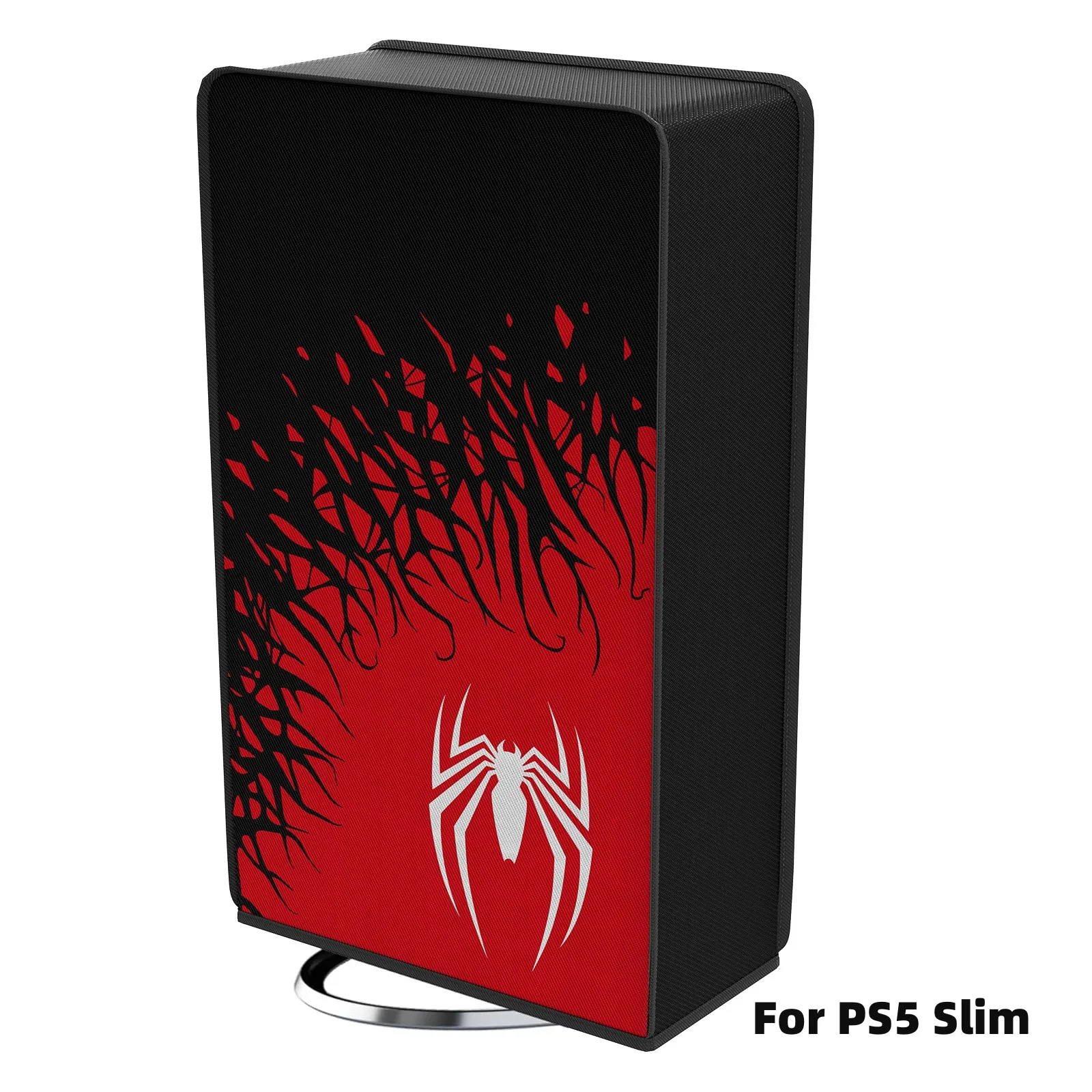 Neues Spider Gaming-Zubehör, kratzfeste, wasserdichte Staubschutzhülle für PS5/PS5 Slim Console Digital Edition und Disc Edition Image