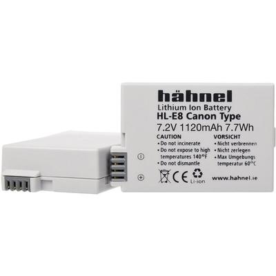 Hähnel - Fototechnik HL-E8 Kamera-Akku ersetzt Original-Akku (Kamera) LP-E8 7.2 v 1120 mAh