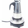 Elektro Kaffeekanne Kaffeebereiter Espressokännchen Espressokocher Kanne Set 220 v Edelstahl 300ml