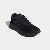Walkingschuh ADIDAS SPORTSWEAR "CLOUDFOAM COMFY", Gr. 40,5, schwarz (core schwarz, core schwarz, iron metallic), Textil, Synthetik, sportlich, Schuhe