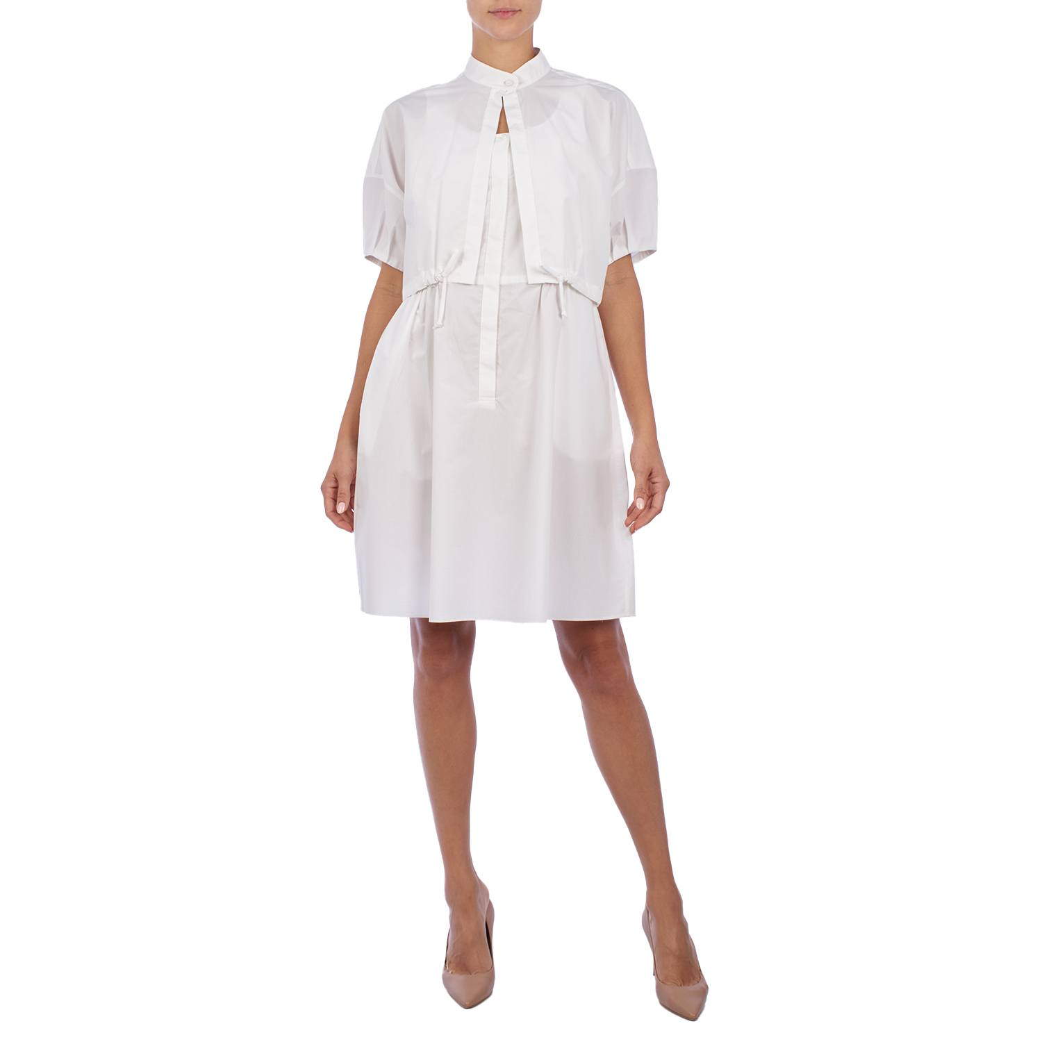 Kleid mit abnehmbarem Umhang INA13T Damen Image