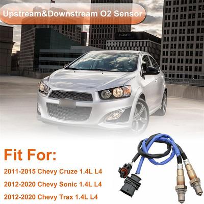 Oxygen Sensor UpstreamDownstream O2 Sensor 234-4528 234-4529 Fit for Chevy Cruze 2011-2015 1.4L L4, Sonic 2012-2020 1.4L L4, Trax 2012-2020 1.4L L4