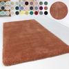 Hochflor-Teppich ESPRIT "Relaxx ESP-4150" Gr. 6, orange (cognac), B:200cm H:25mm L:290cm, Kunstfaser, Teppiche, Wohnzimmer, sehr große Farbauswahl, weicher dichter Hochflor