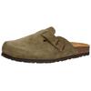 Hausschuh LICO "Clog Pedro", Gr. 36, grün, Leder, Schuhe