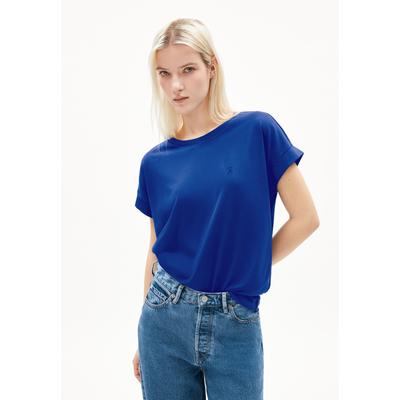 IDAARA T-SHIRT - Frauen Loose Fit T-Shirt - blau (Größe: S) Image
