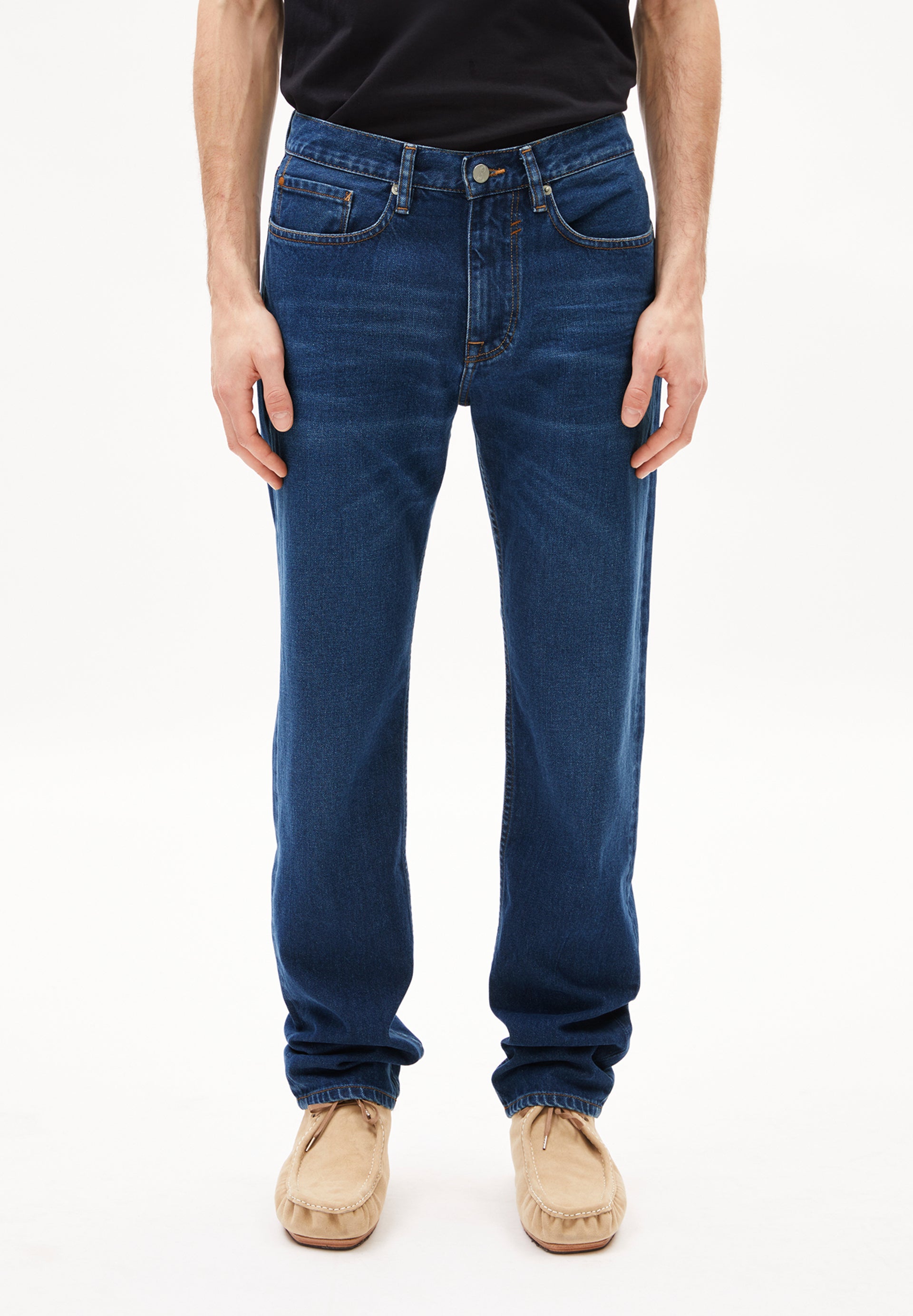 DYLAANO | Slim Straight Jeans recycelte Baumwolle - blau (34-30) Image