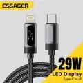Essager Digital Dispaly Cavo USB C per iPhone14 13 12 11 Pro Max PD 29W Ricarica rapida Tipo C al