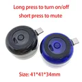 1 pz in linea piccolo altoparlante tipo-c mini lettore per telefono cellulare altoparlante portatile universale spina audio da 3,5 mm lettore per telefono cellulare