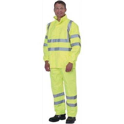 Asatex - Warnschutz-Regenjacke prevent gelb Größe m - rjg/m