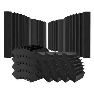 Acoustic Foam Panels, Adhesive High Density Soundproof Wall Panels,Fire-Resistant Acoustic Panels, for Studio Wall and Ceiling