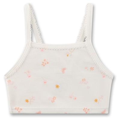 Sanetta - Kid's Bustier AOP - Alltagsunterwäsche Gr 128 weiß